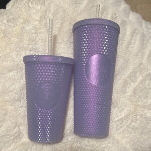 Starbucks 2021 Holiday Icy Bling Studded Bundle Set - New - Venti - Grande